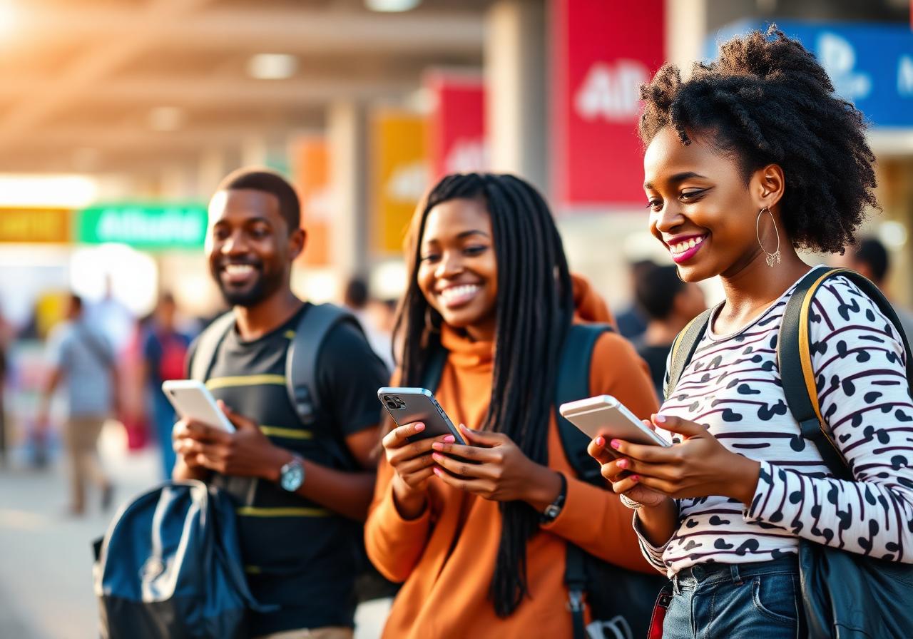 Nigerian university students using OnCampus Trade